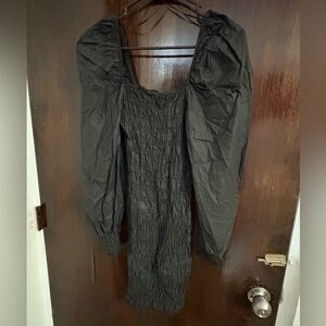 Bundle 3 for $15. Zara Black Long Sleeve Dress with Puff Sleeves. Size X-Small.
